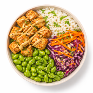 Vegan Tofu Satay Bowl